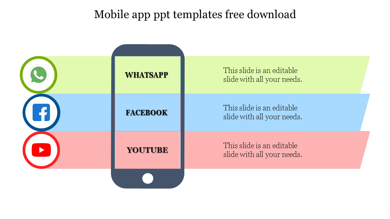 Free - Download Free Mobile App PPT Templates & Google Slides